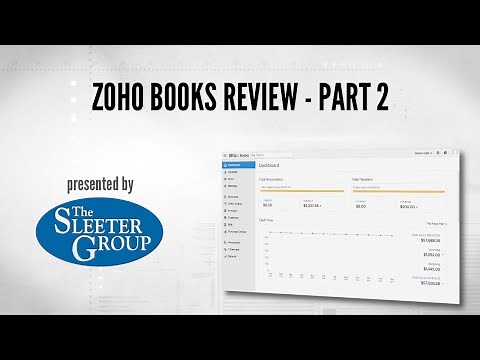 Zoho Books Accounting Software Review / Tutorial - Part 2