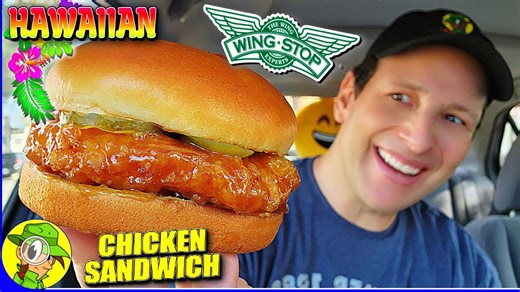 Wingstop® Hawaiian Chicken Sandwich Review