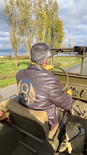 1.6K views · 3.5K reactions | The true spirit of American vintage: the legendary A-2 flight jacket and the iconic Jeep Willys. Two symbols of an era when courage and adventure meant freedom. . L’esprit vintage américain dans toute sa splendeur : la légendaire veste de vol A-2 et la mythique Jeep Willys. Deux icônes d’une époque où courage et aventure rimaient avec liberté. #Heritage #VintageStyle #WWII #A2Jacket #JeepWillys | Redstone and Co | Facebook