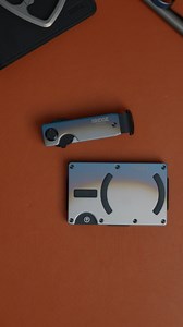 Burnt Titanium MagSafe Wallet Ridge Key Case = The ultimate daily driver. Sleek, secure, and organized. The best EDC you can find #ridge #edc #edcgear #everydaycarry #edccommunity #ridgewallet #wallet #magsafe | The Ridge