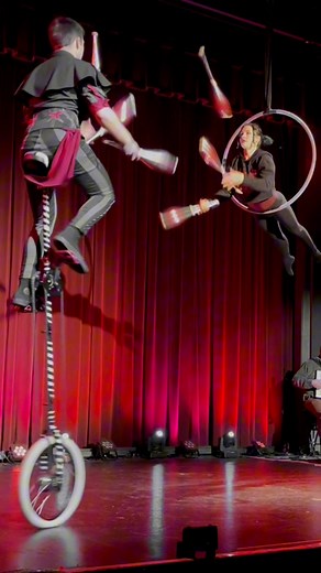 36K views · 138 reactions | Insane circus trick 勞 #reels #performance | The Grim Theatre | Facebook