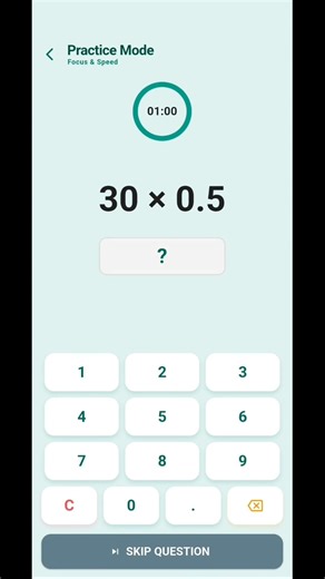 Decimal Questions Practice on Maths Yoddha App | Maths Yoddha Calculation Practice App for SSC