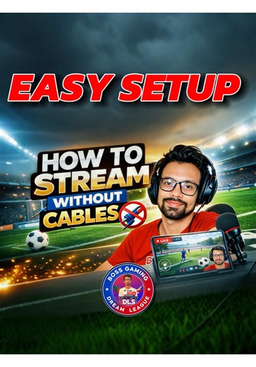 DLS26 || Easy live setup tutorial #fyp #bossgaming #dls26 #tutorial #football @Dream League Soccer 2026