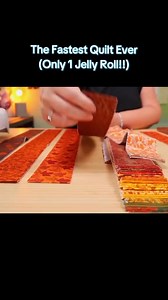 28K views · 301 reactions | The Fastest Quilt Ever (Only 1 Jelly Roll!!) #quiltbatting #quilt #fastquilt #quilthandmade #handmade #fyp #DIY #makequilt #makehandmade #quiltideas #learntoquilt | Jennifer | Facebook