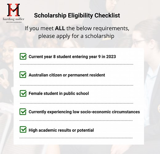 Apply For A Scholarship Today | Harding Miller Education Foundation