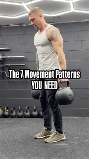 The JTM FIT App on Instagram: "The 7 movement patterns you need to build complete full body workouts✅ In one way or another incorporate all 7 functional patters into your training and customize your own weekly routines. Endless possibilities here so find what delivers the best results and or what works best for you. Striking up a good balance between effective and what feels best to you and or what you enjoy most is the key. #fullbodyworkout #functional #functionalfitness"