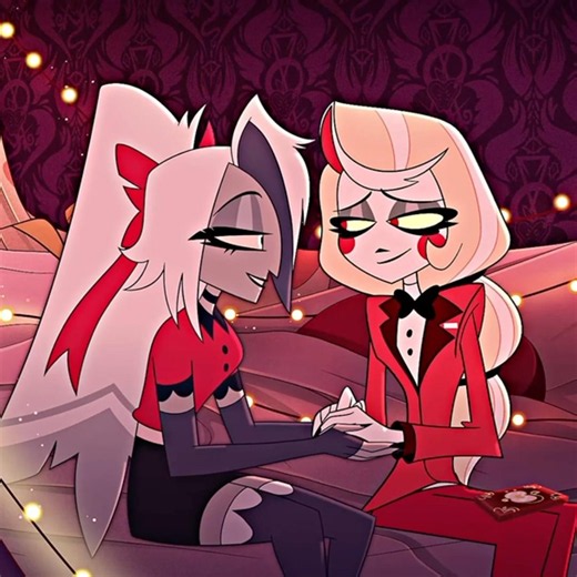 Charlie x Vaggie❤️🥰#habinhotel🍎