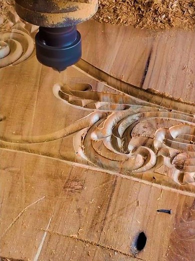 How to make complex designs on wood using CNC machines