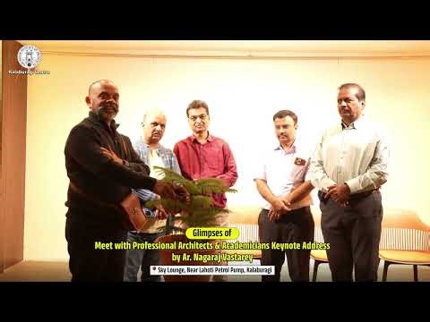 Meet with Professional Architects & Academicians | Keynote Address by Ar. Nagaraj Vastarey