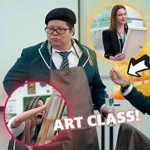 2.4M views · 10K reactions | How Students Behave in Art Class! | Jian Hao | Facebook