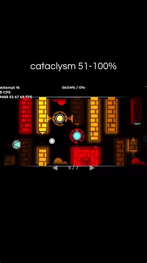 Geometry Dash Cataclysm: 51-100% Completion