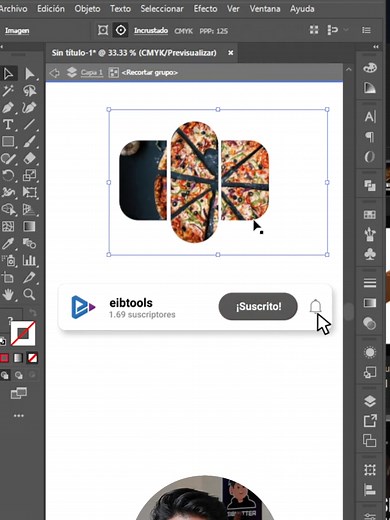 Tutorial de Máscara de Recorte en Adobe Illustrator