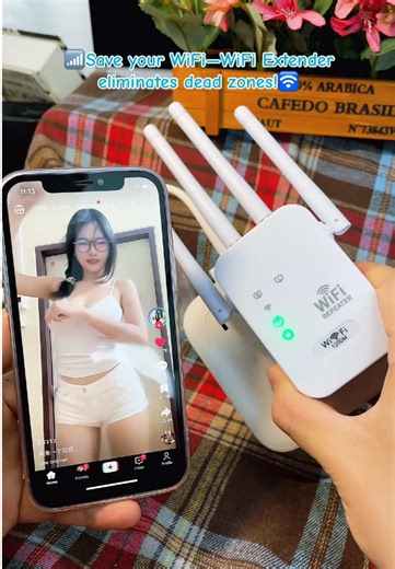 🛜📶WiFi Extender, smart signal boosting technology, covers every corner of your home, eliminating dead zones. Enjoy smooth video streaming, gaming, and video calls with high-speed internet.✅❤️‍🔥#TikTokShopBlackFriday #TikTokShopCyberMonday #spotlightfinds #wifi #wifimoney #wifiextender #tiktokshop