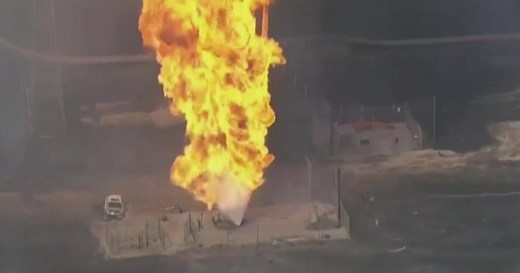 Houston-area pipeline fire continues to burn, prompting evacuations