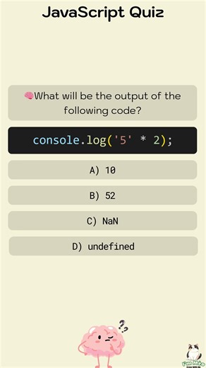 🧠Quiz: What will be the output of the following code?