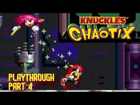 Knuckles' Chaotix (Sega 32x) - playthrough part 4