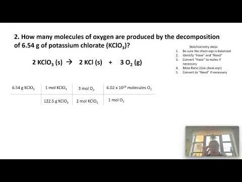 Stoichiometry Problems & Explanations