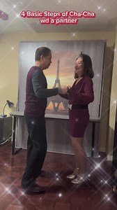Seniors and Beginners - Learn to dance basic steps of Cha-Cha with a partner 💃🕺❤️🤍🇨🇦 #husbandwifedance #dancewithhusband #danceisfun #danceislife #seniorliving #dancingpartner #canadalife #followers #highlights #fbreelsfypシ゚viral | Coy Capiral Nolasco
