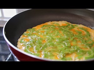 Bitter melon omelette recipe
