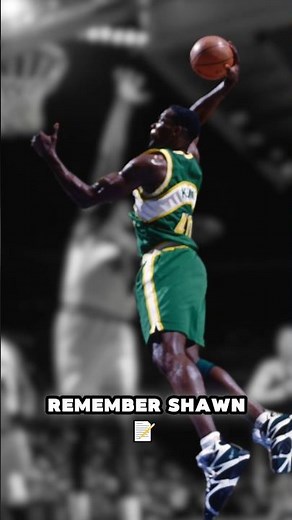 Why Shawn Kemp Was the Most Explosive Dunker of the 90s 🏀