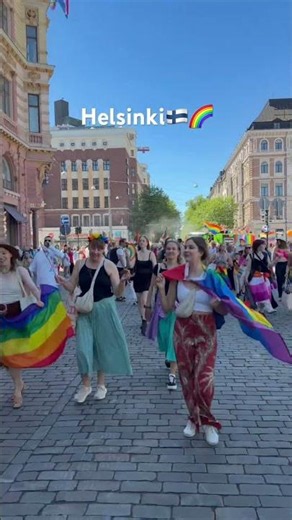 Helsinki pride 2026 🇫🇮🌈#shorts