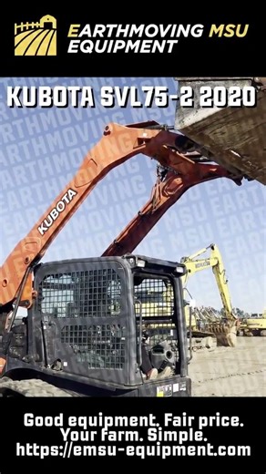 Kubota SVL75-2 2020 #kubota #heavyequipment #skidsteer #machinery #farmequipment