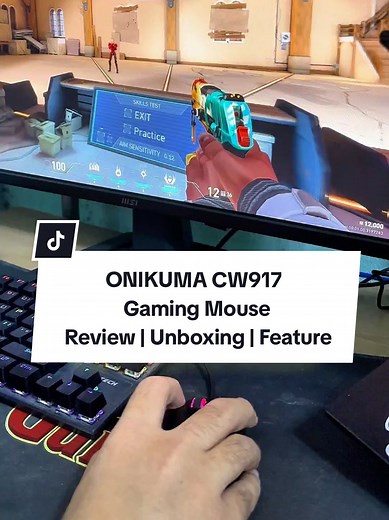 Onikuma CW917 Review: Wireless Gaming Mouse Unboxing
