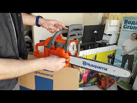 Husqvarna 120 Mark II - unpacking and assembly.