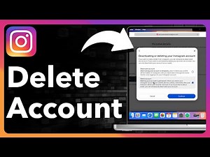 How To Delete Instagram Account On Computer