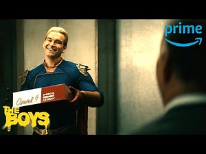 Homelander Returns to the Vought Lab with Fudgie the Whale Cake | The Boys Season 4 Episode 4