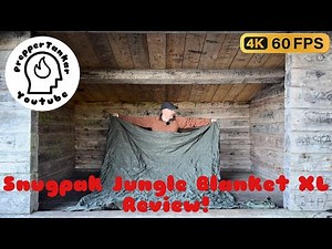 Snugpak Jungle Blanket XL review! The perfect emergency blanket.