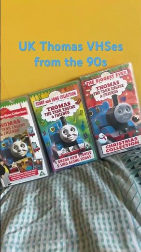 UK Thomas VHSes from the 90s! #thomasandfriends #vhsforever