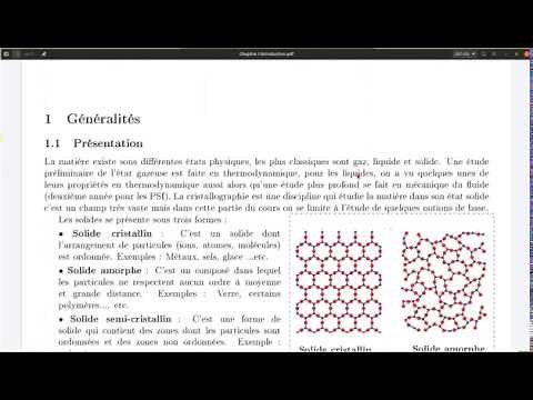 Chapitre 1 : Notions de base de la cristallographie