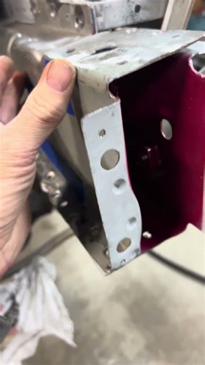 Frame apart, clean up rust an repair