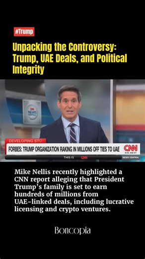 Unpacking the Controversy: Trump, UAE Deals, and Political Integrity Mike Nellis recently highlighted a CNN report alleging that President Trump’s family is set to earn hundreds of millions from UAE-linked deals, including lucrative licensing and crypto ventures. This raises questions about foreign influence and presidential ethics. Meanwhile, Keith Edwards accuses Nellis of inflating his Substack numbers, pointing to a broader issue of political grift. As discussions heat up, the integrity of p