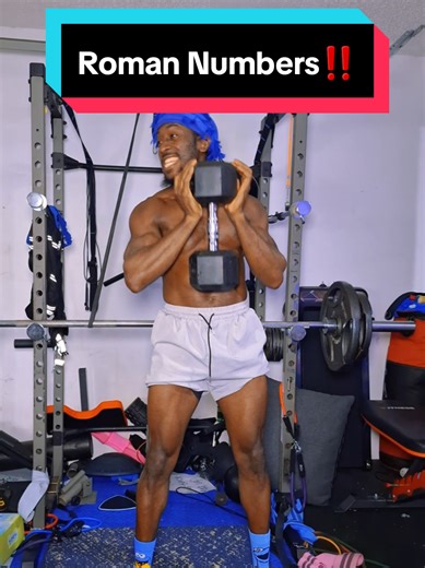 How Romanians count their workout reps👀👌🏾💪🏾😁 #Romannumbers #romans #funwithfitness🇯🇲 #bodybymightyfit🇯🇲
