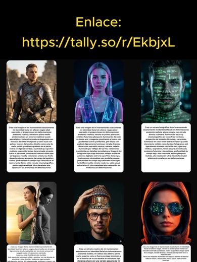 Galería privada 150 prompts para fotos con inteligencia artificial