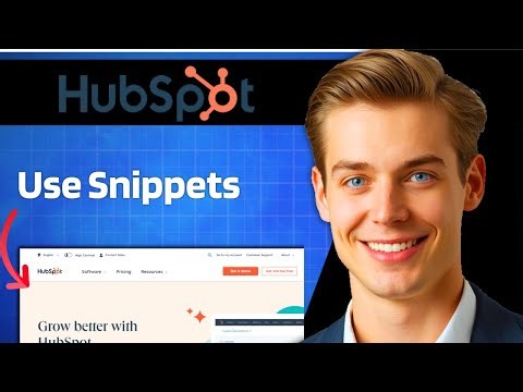 How To Use Snippets In Hubspot | 2025 | Step-by-Step