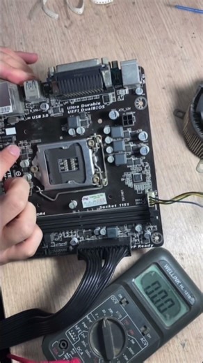 Main H110 lỗi nguồn Cpu tăng bất thường