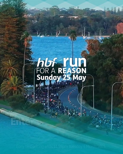 It’s the moment we know you’ve all been waiting for! 🏃 🏃 HBF Run for a Reason is back for 2025, ready to inspire the community to move, connect, and create lasting impact. In 2024, we broke records with over 37,000 West Aussies participating and more than $1.3 million raised for charity. Now it’s your turn! Run, walk, or wheel for a cause close to your heart on Sunday 25 May! Enter before 11:59pm Tuesday 4 March and take advantage of the sweet early bird pricing! Plus, HBF members save an addi