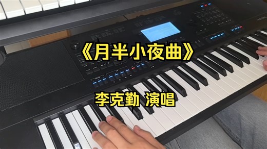 李克勤《月半小夜曲》美得理A900电子琴演奏
