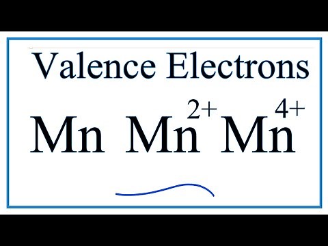 How to Find the Valence Electrons for Manganese (Mn)