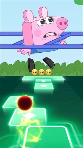 George Pig | Playground Trouble | Can't Get Out | Funny Moments