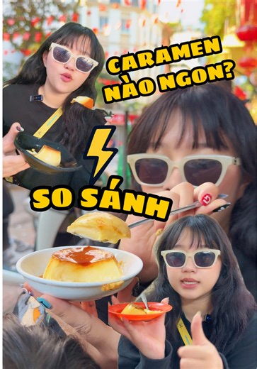 SO SÁNH 3 HÀNG CARAMEN HÀNG THAN - CARAMEN NÀO NGON NHẤT? #tepdidauday #vtmgr #caramen