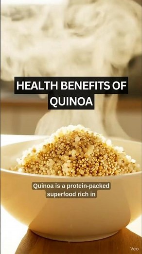 Health Benefits of Quinoa | #Superfood for Weight Loss & Energy 🌾