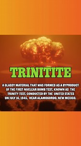 What is TRINITITE? It's ATOMIC!!! Check it out right here. #thecrystalcollector held a piece at the Blanchard Rock Shop in NM. Christian Slater didn't miss his oportunity to hold a piece either! Whaaat!!! #crystals #gemstones #facebookreel #TRINITITE | The Crystal Collector