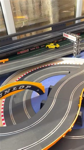 McLaren mp4-12c drifts the full track #slotcars #scalextric #carrera #scx