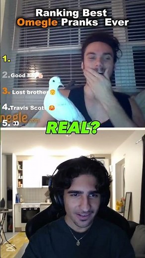 Ranking funniest omegle pranks ever 🤣