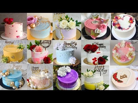 Simple and beautiful Cake Design/Elegant cake decorating ideas/Unique Cake Design/Trending Cake 2024