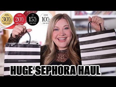 THE SEPHORA SAVINGS EVENT IS HERE! HUGE SEPHORA HAUL!